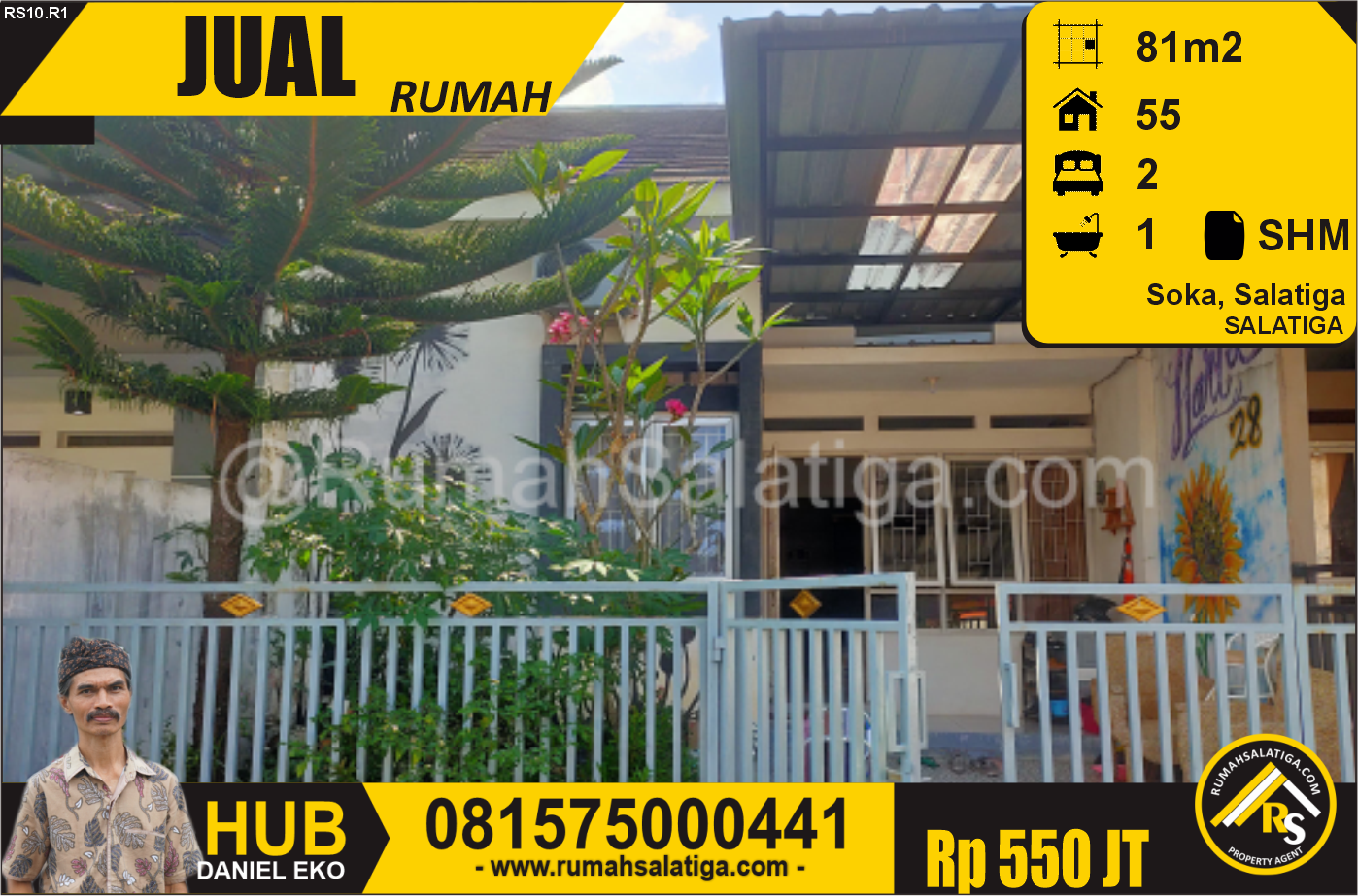Rumah Soka Salatiga 550JT (Terjual)