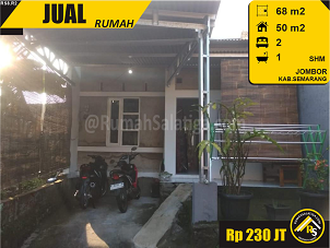Jual Rumah Murah Daerah Jombor Salatiga (Terjual)