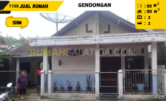 #1111 | 350JT | LT:133m2 LB:120m2 | Jual Rumah di Salatiga | Gendongan  Tengah