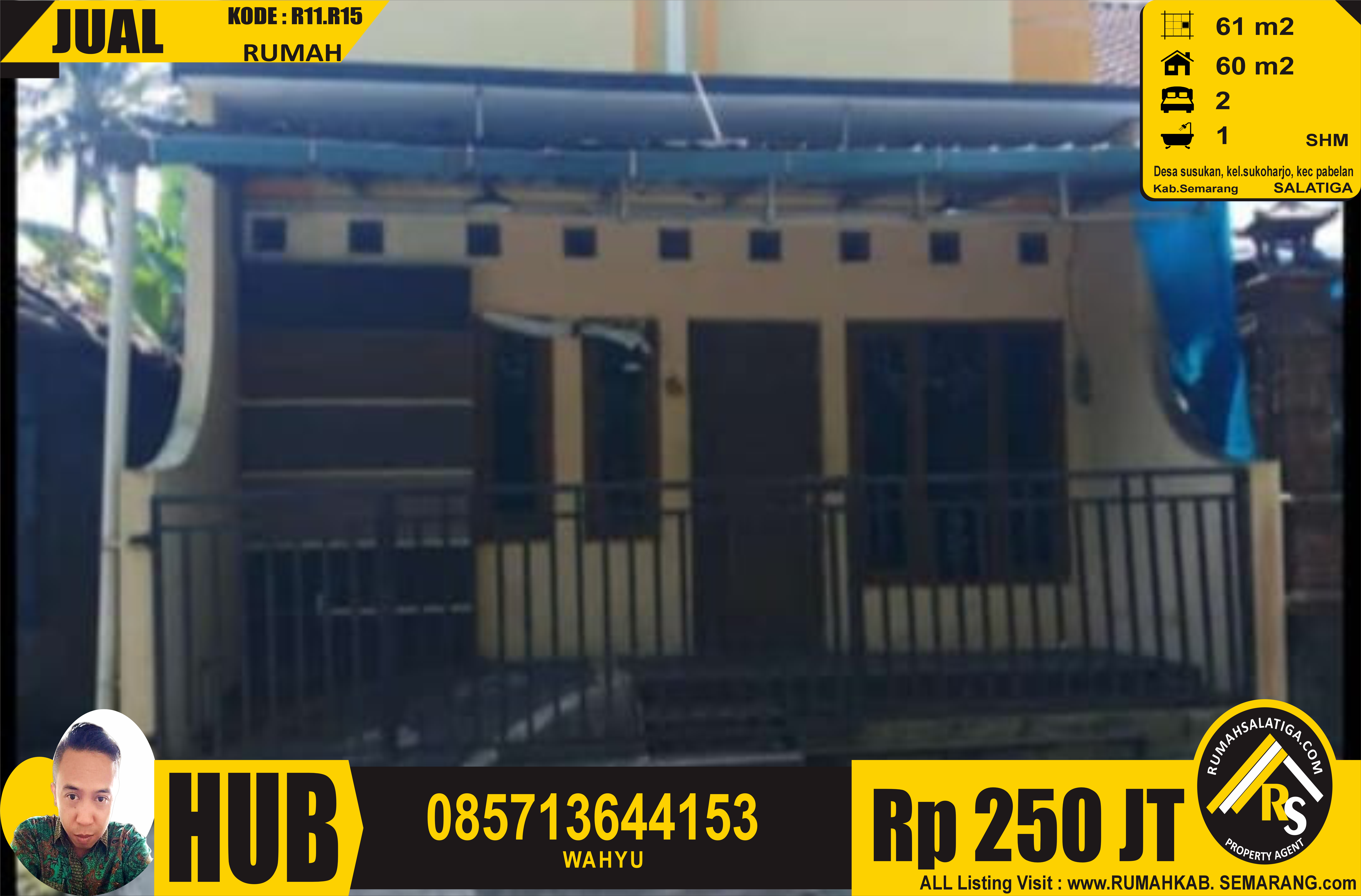 Jual Rumah Murah di Susukan, Salatiga (Terjual)