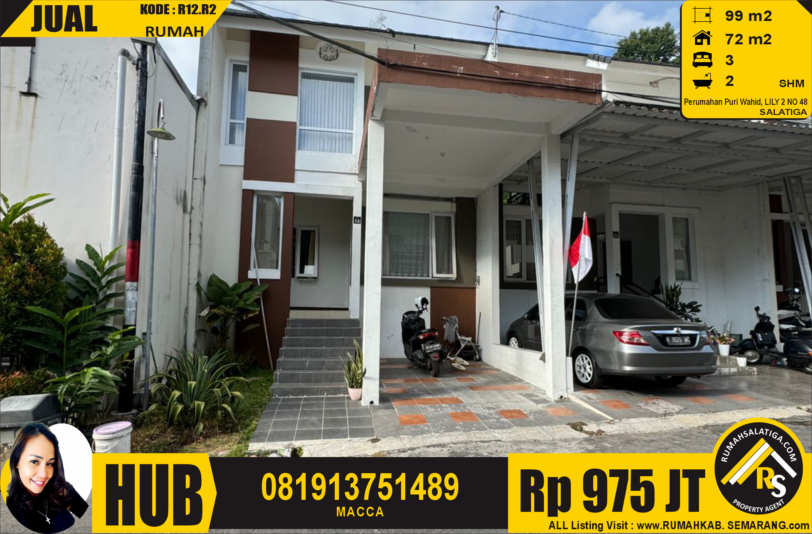Dijual Rumah Salatiga di Puri Wahid
