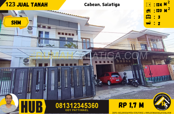 #123|1,7 M| Jual Rumah di Salatiga | Cabean
